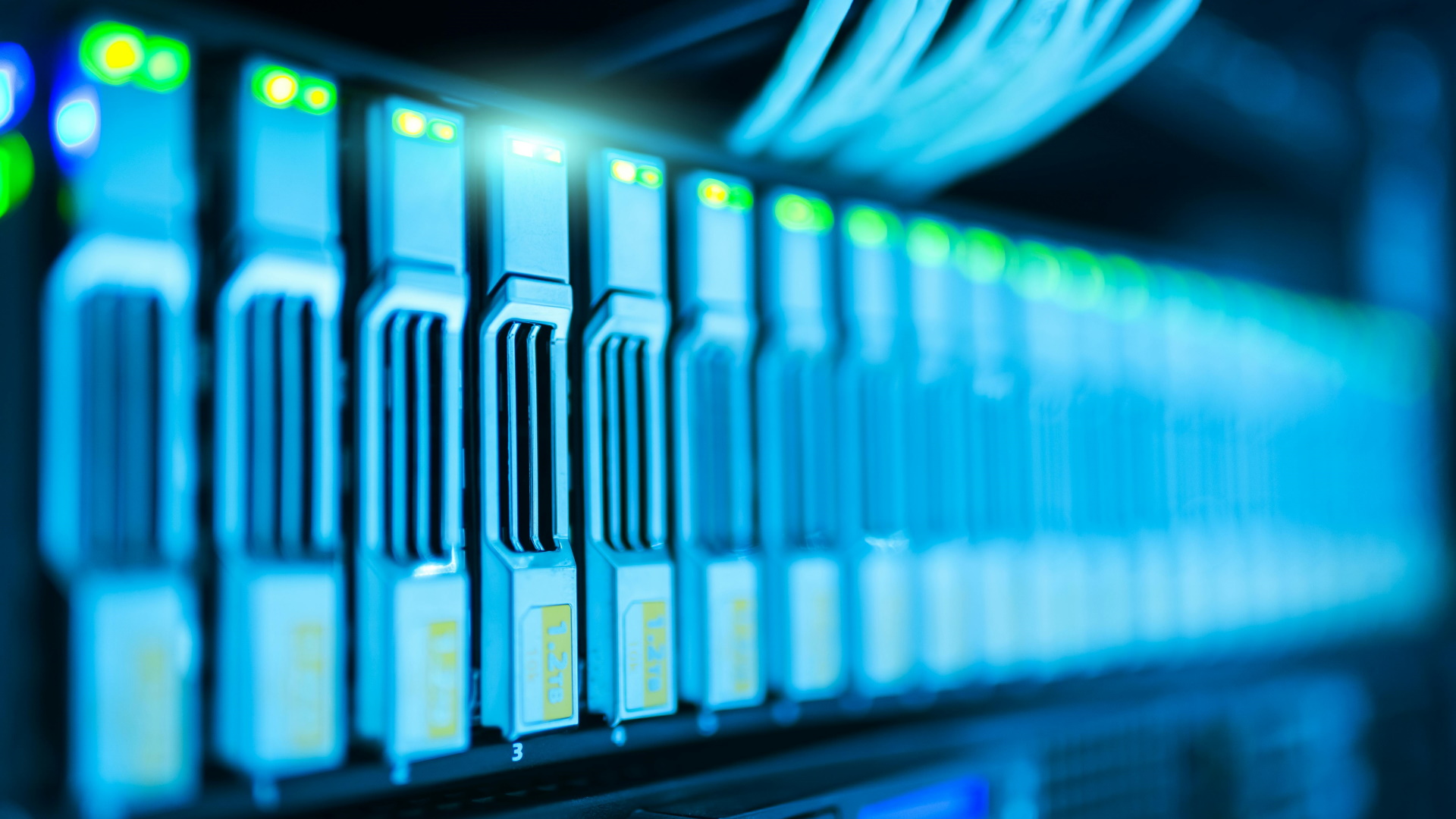Hard Drive bays in SAN server